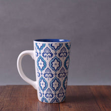 Load image into Gallery viewer, European and American pop creative glass ceramic high-capacity literary retro mugs office home coffee cup