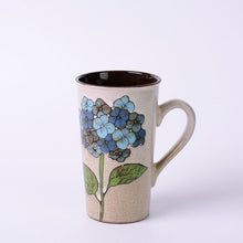 Load image into Gallery viewer, European and American pop creative glass ceramic high-capacity literary retro mugs office home coffee cup