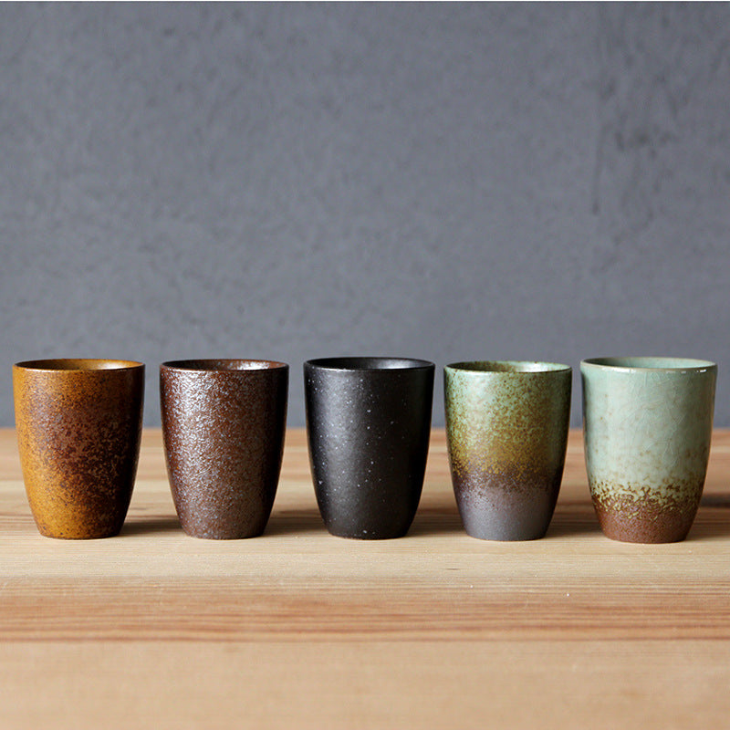 100ml cute pottery tea coffee mugs