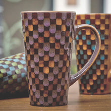 Load image into Gallery viewer, European and American pop creative glass ceramic high-capacity literary retro mugs office home coffee cup
